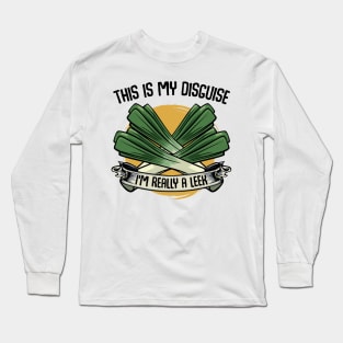 Leek Vegan Long Sleeve T-Shirt